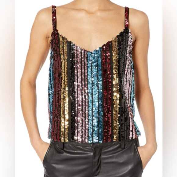 Brand New Multi-Color Sequin Top by BB Dakota - Picture 4 of 5